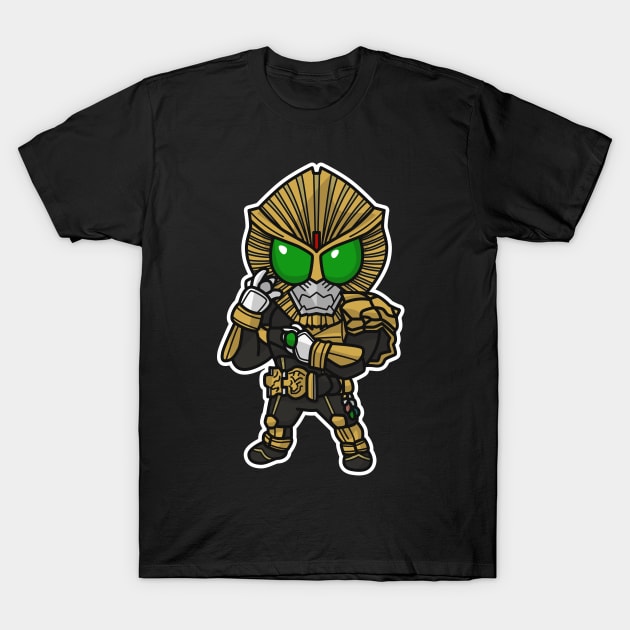 Kamen Rider Beast Chibi Style Kawaii T-Shirt by The Toku Verse